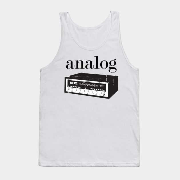 Analog Stereo - The Only Option Tank Top by collecteddesigns